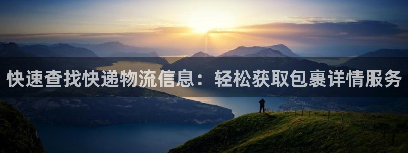 豪门国际登录流程：快速查找快递物流信