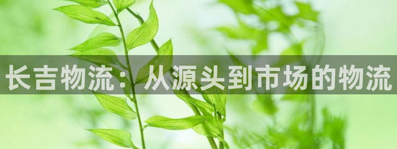 豪门国际黑不黑：长吉物流：从源头到市